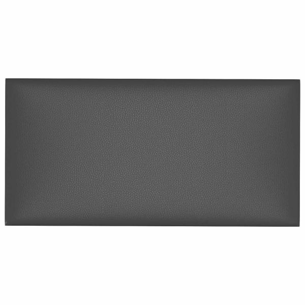 Wandkopfteilen 12 Stk. 60 x 30 cm Grau Stoff