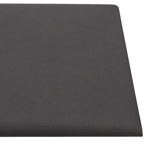 Wandkopfteilen 12 Stk. 60 x 30 cm Grau Stoff