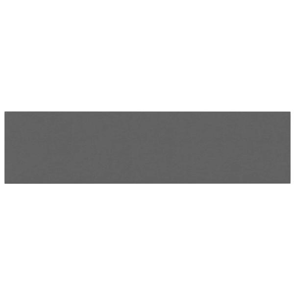 Wandkopfteilen 12 Stk. 60 x 15 cm Hellgrau Stoff