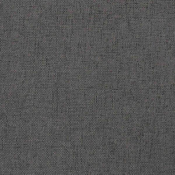 Wandkopfteilen 12 Stk. 60 x 15 cm Dunkelgrau Stoff