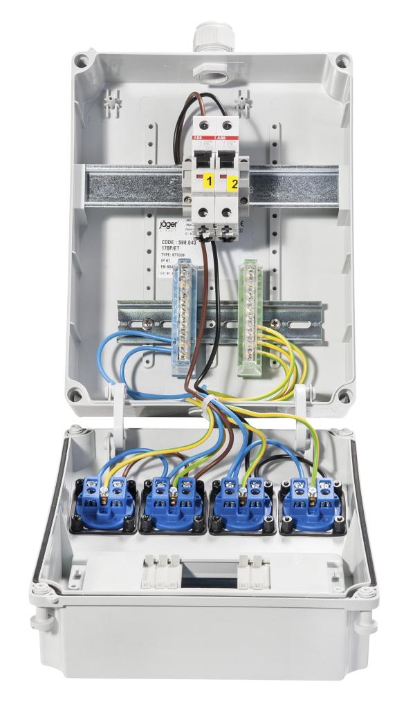ARDEBO.de - Wandverteiler Worms Eingang M 25 unten