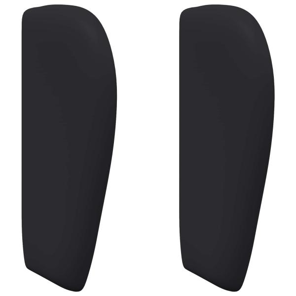 Kopfteil Ohr Schwarz 40 x 23 x 6 cm PVC