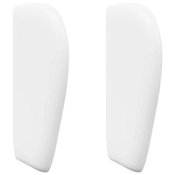 Kopfteil Ohr Weiß 40 x 23 x 6 cm PVC