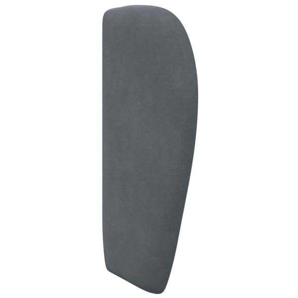 Kopfteil Ohr Dunkelgrau 40 x 23 x 6 cm Samt