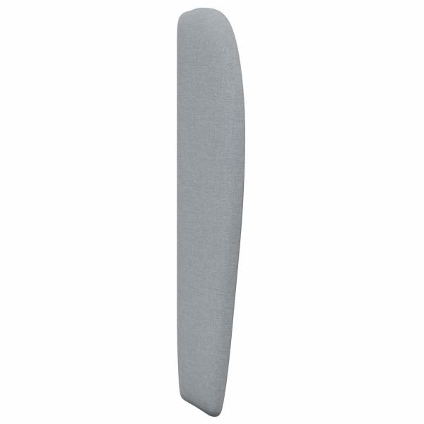 Kopfteil Ohr Hellgrau 80 x 23 x 6 cm Stoff