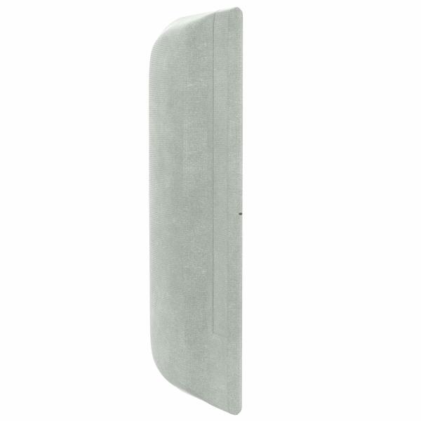 Kopfteil Ohr Hellgrau 40,5 x 40,5 x 4 cm Samt