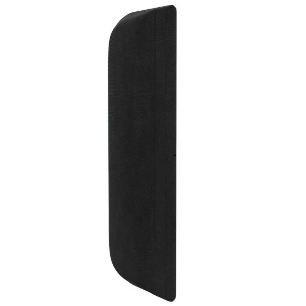 Kopfteil Ohr Schwarz 40,5 x 40,5 x 4 cm Samt