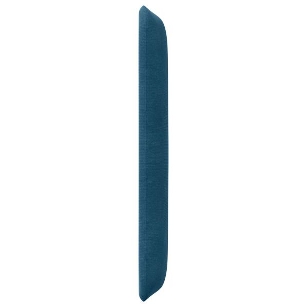 Kopfteil Ohr Blau 40,5 x 40,5 x 4 cm Samt