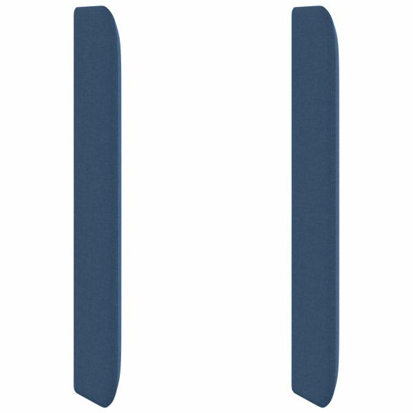 Kopfteil Ohr Blau 80 x 16 x 4 cm Stoff