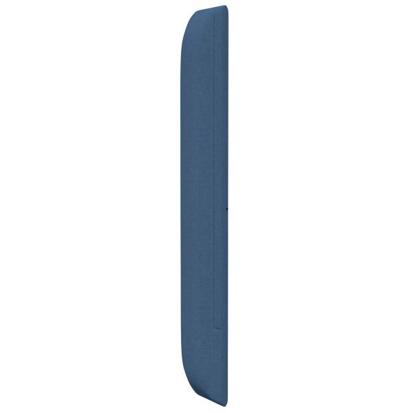 Kopfteil Ohr Blau 80 x 16 x 4 cm Stoff