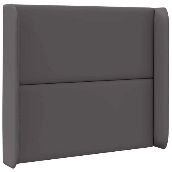 Kopfteil Ohr Grau 80 x 16 x 4 cm PVC