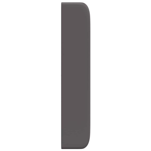 Kopfteil Ohr Grau 80 x 16 x 4 cm PVC