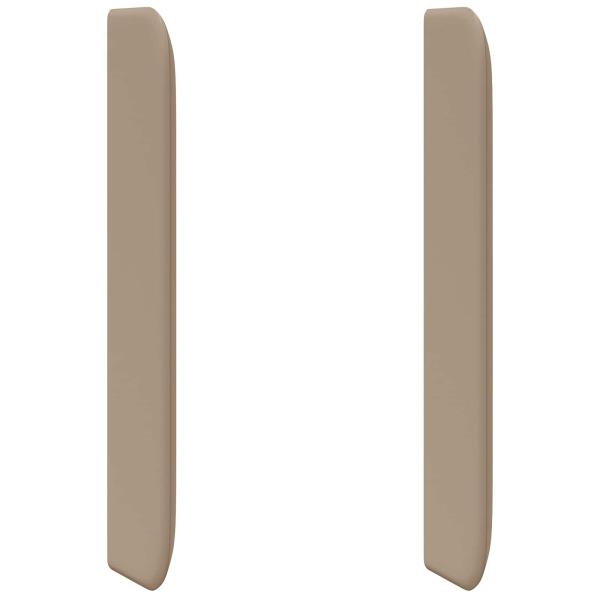 Kopfteil Ohr Braun 80 x 16 x 4 cm PVC