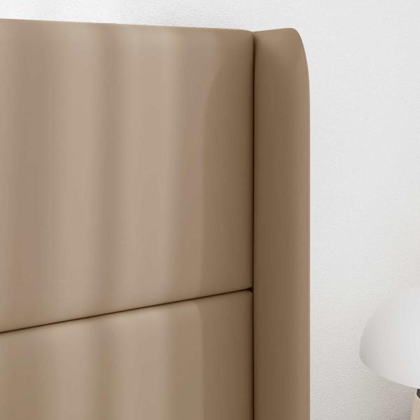 Kopfteil Ohr Braun 80 x 16 x 4 cm PVC