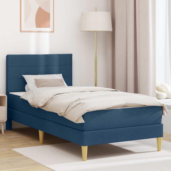 ARDEBO.de - Bettrahmen 80 x 200 cm Blau
