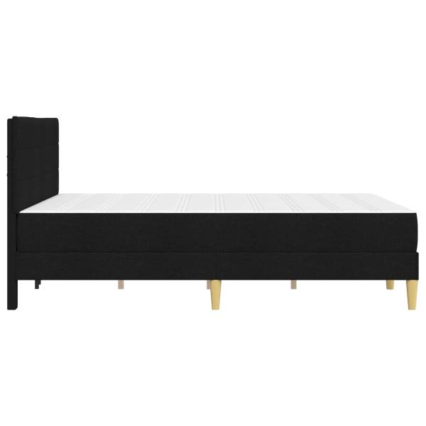 Bettrahmen Schwarz 140 x 190 cm Polyester