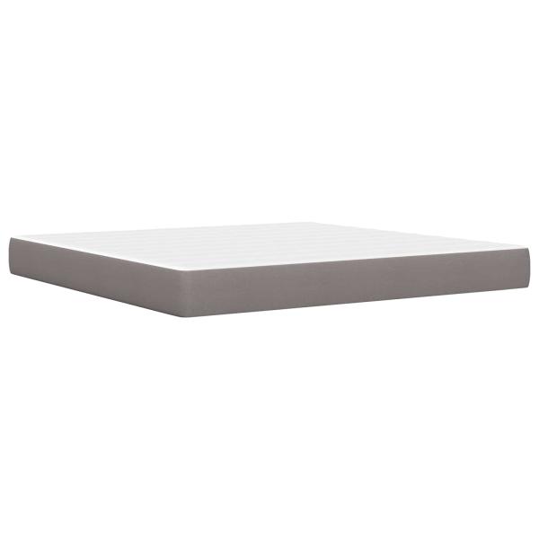 Bettrahmen 200 x 200 cm Taupe