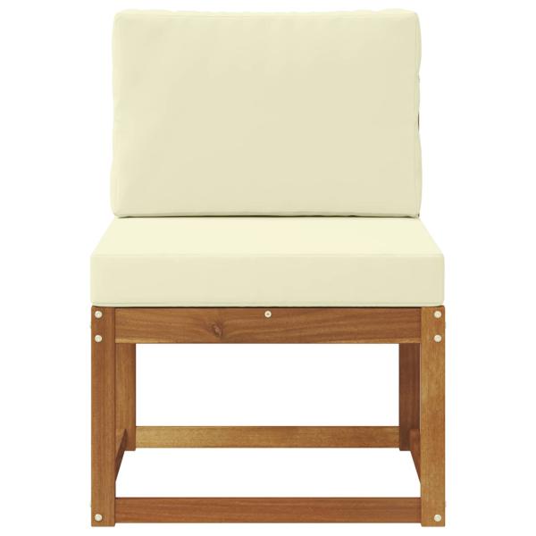 Outdoor Mittelsofa Massivholz Akazie