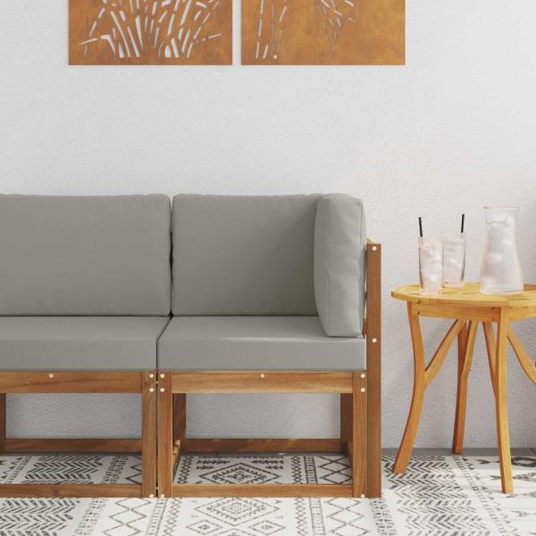 ARDEBO.de - Outdoor Ecksofa Massivholz Akazie