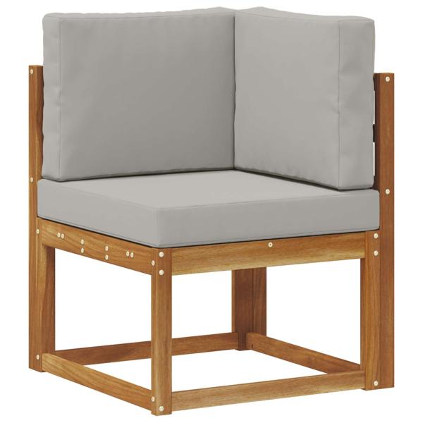 Outdoor Ecksofa Massivholz Akazie