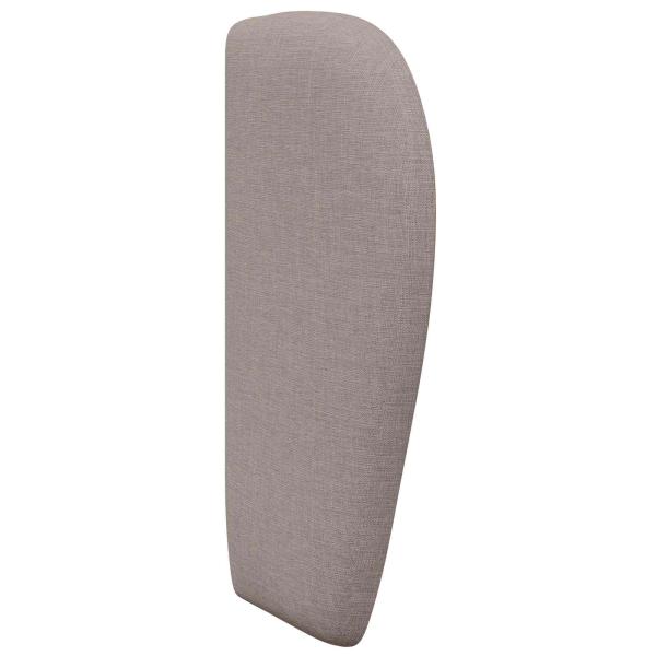 Kopfteil Ohr Taupe 40 x 23 x 6 cm Stoff
