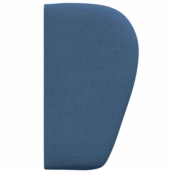 Kopfteil Ohr Blau 40 x 23 x 6 cm Stoff