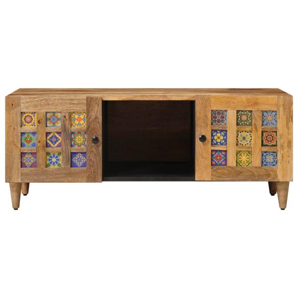 Couchtisch Natur 100 x 54 x 40 cm Massivholz Mango