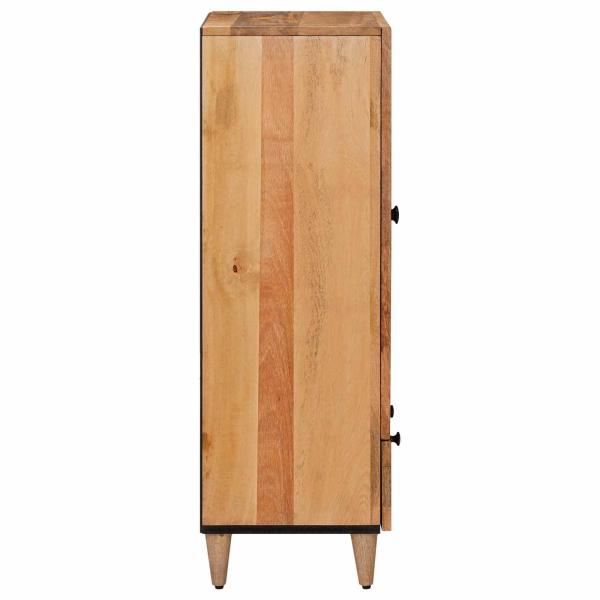 Highboard Natur 60 x 33,5 x 100 cm Massivholz Mango