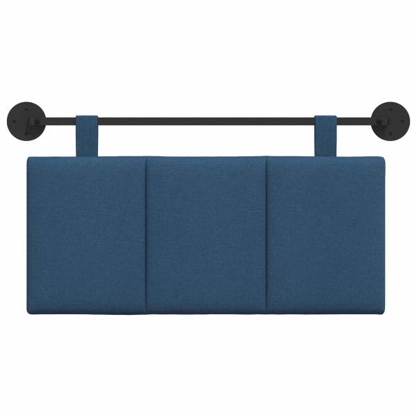 Hängendes Kopfteil Blau Stoff