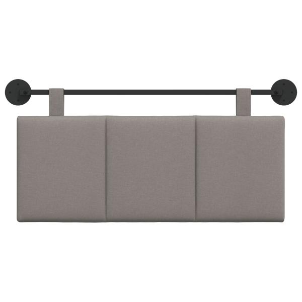Hängendes Kopfteil Taupe Stoff