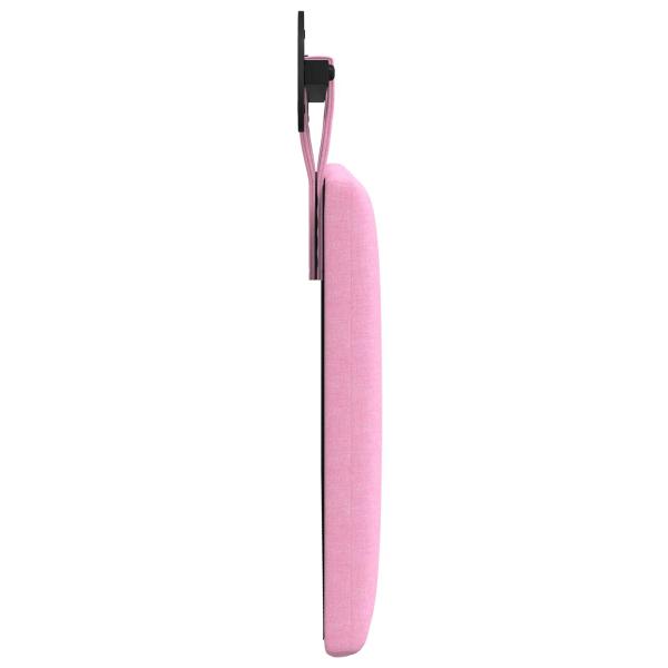Hängendes Kopfteil Rosa Stoff