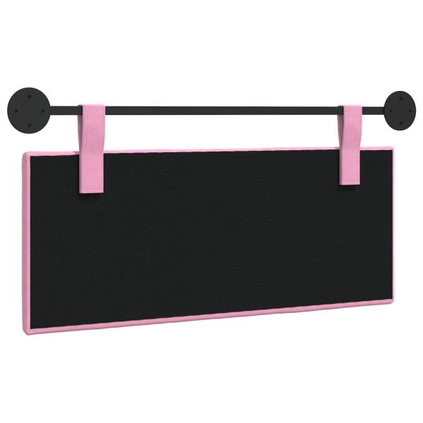 Hängendes Kopfteil Rosa Stoff