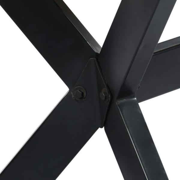 Esstisch 120x60x75 cm Massivholz Akazie