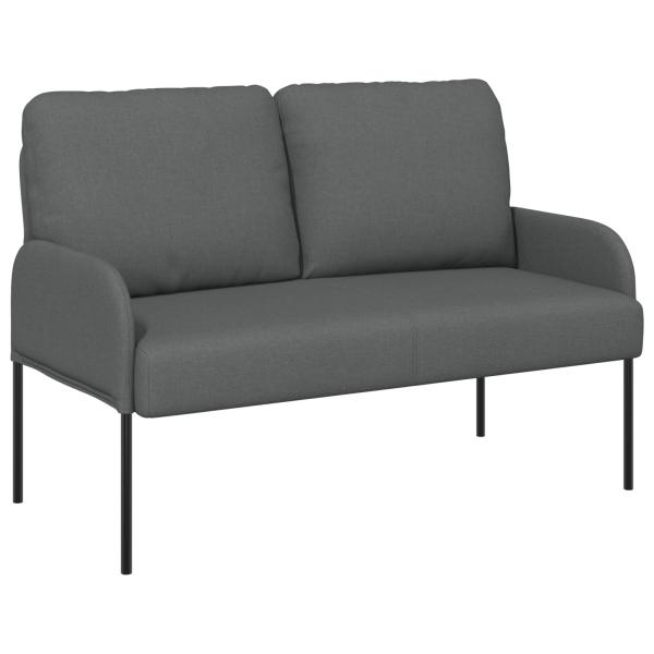 Sofagarnituren 3 stk. Dunkelgrau Sperrholz