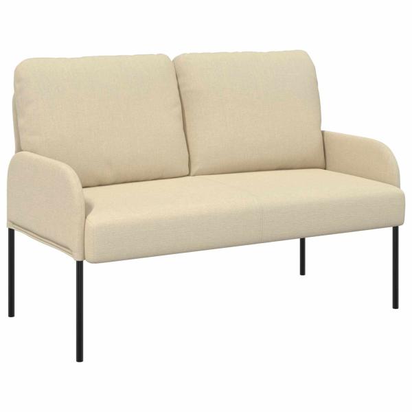 Sofagarnituren 3 stk. Creme Sperrholz