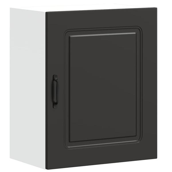 Küchen-Hängeschrank Kalmar Schwarz Holzwerkstoff