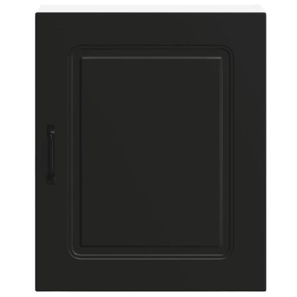 Küchen-Hängeschrank Kalmar Schwarz Holzwerkstoff