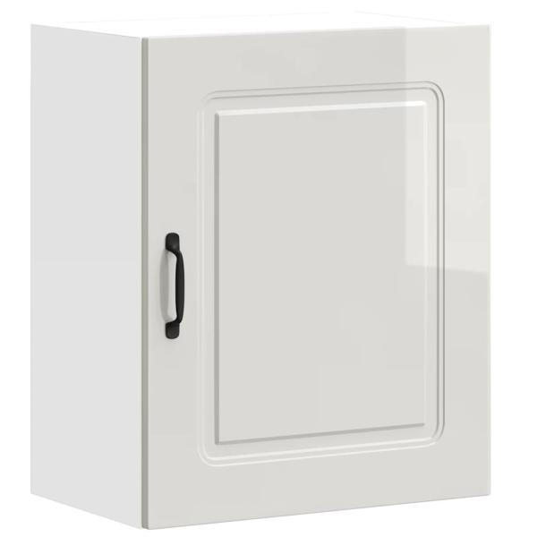 Küchen-Hängeschrank Kalmar Hochglanz-Weiß Holzwerkstoff