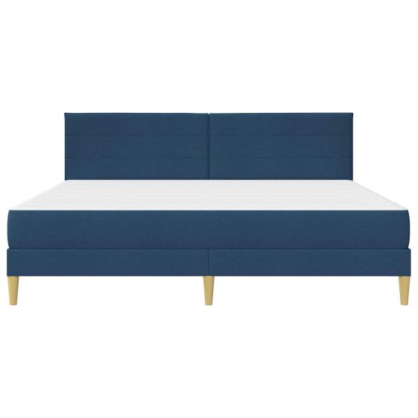 Bettrahmen Blau 180 x 200 cm Polyester