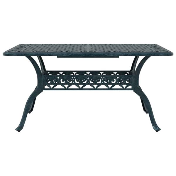 Garten Essgruppe 5 pcs Grün Aluminium