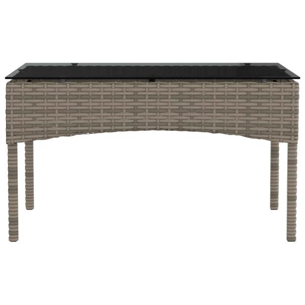 Gartensofa-set 2 Stk. Poly-Rattan