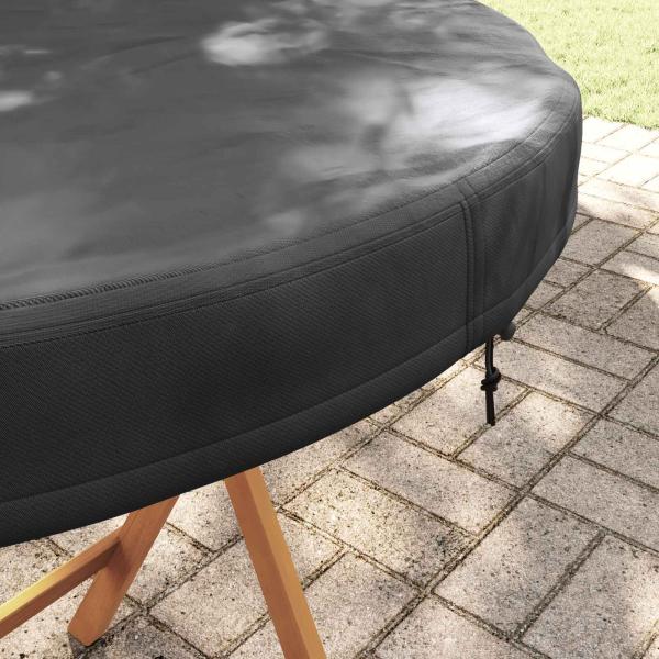Abdeckung für den Tisch im Freien 112 x 112 x 10 cm Rund