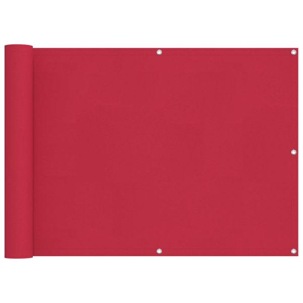 Balkonsichtschutz 75 x 1000 cm Oxford-Stoff Rechteckig