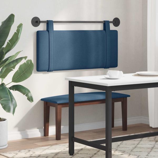 Hängendes Kopfteil Blau Stoff