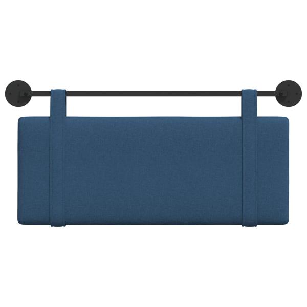 Hängendes Kopfteil Blau Stoff