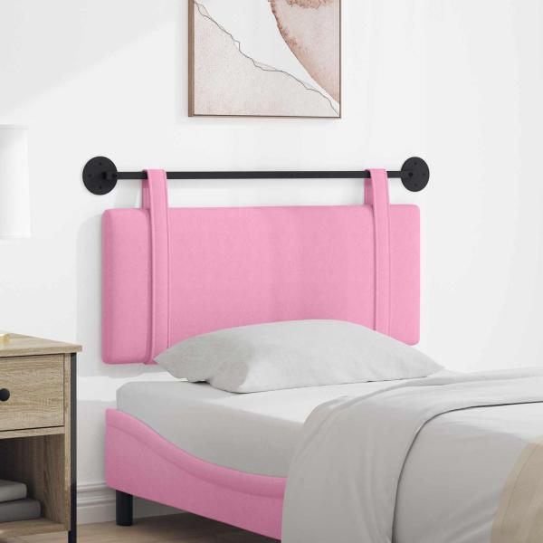 ARDEBO.de - Hängendes Kopfteil Rosa Stoff