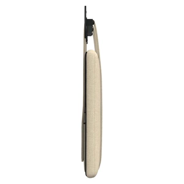 Hängendes Kopfteil Creme Stoff