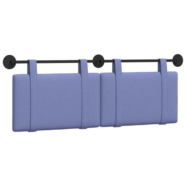 Hängendes Kopfteil Jeans blau Stoff
