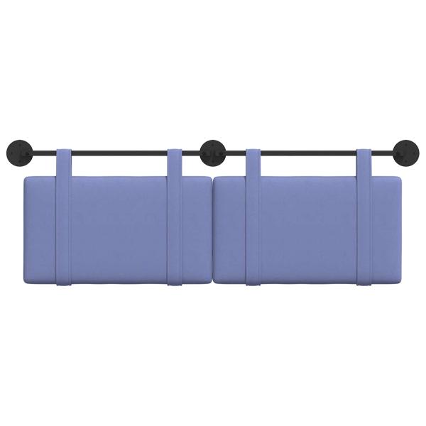 Hängendes Kopfteil Jeans blau Stoff