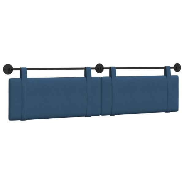 Hängendes Kopfteil Blau Stoff